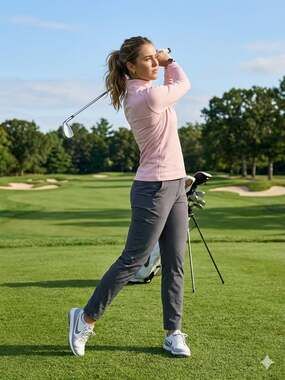 Nike Fit Dry Pink Mock Neck Long Sleeve Fleece Lined Top Size Medium